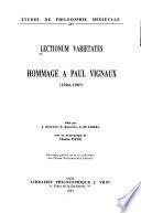Lectionum varietates