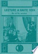 Lecture à haute voix - 8e et 9e années