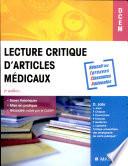 Lecture critique d'articles médicaux
