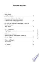 Lectures d'Albert Camus