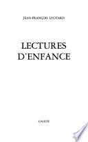Lectures d'enfance