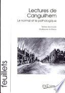 Lectures de Canguilhem