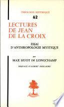 Lectures de Jean de la Croix