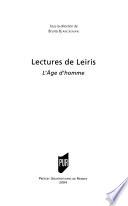 Lectures de Leiris