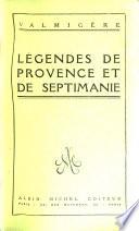 Légendes de Provence et de Septimanie