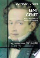 LENT GENÊT