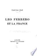 Leo Ferrero et la France