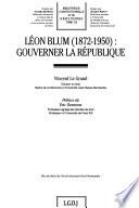 Léon Blum (1872-1950)