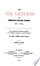 Les 332 victimes de la Commission populaire d'Orange en 1794