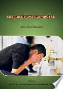 LES ABLUTIONS CORRECTES
