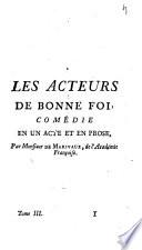 Les acteurs de bonne foi