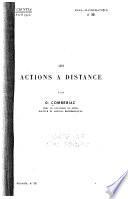 Les actions à distance