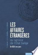 Les Affaires étrangères au service de l'État belge