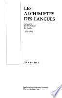 Les alchimistes des langues