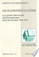 Les Allemands du Dôme