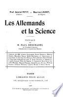 Les Allemands et la science