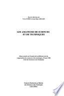 Les amateurs de sciences et de techniques