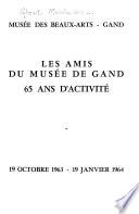 Les Amis du Musée de Gand