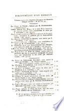 Les amours d'Olivier de Magny