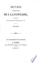 Les amours de Psyché et de Cupidon. Adonis, poëme. La captivité de Saint Malc, poëme. Le quinquina, poëme