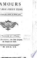 Les amours du bon vieux temps