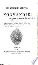 Les anciennes abbayes de Normandie