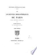 Les anciennes bibliothèques de Paris