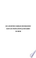 Les anciennes familles bourgeoises dans les insinuations judiciaires de Riom (Puy-de-Dôme)