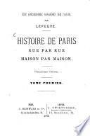 Les anciennes maisons de Paris