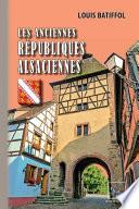 Les anciennes Républiques alsaciennes