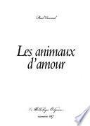 Les animaux d'amour