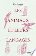 Les Animaux et leurs langages
