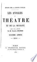 les annales de theatre et de la musique