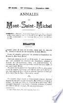 Les Annales du Mont St-Michel