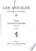 Les Annales politiques et littéraires