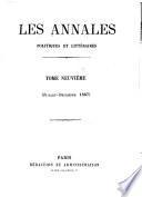 Les Annales politiques et littéraires