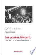 Les années Giscard