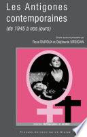 Les Antigones contemporaines