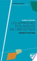 Les approches écologiques en linguistique