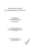 Les archives de l'invention