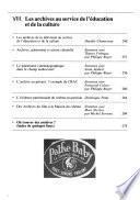 Les archives du cinéma et de la télévision