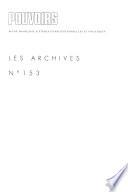 Les archives