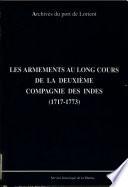 Les armements au long cours de la deuxième Compagnie des Indes
