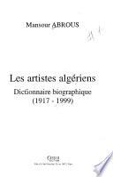Les artistes algériens