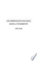Les assistantes sociales dans la tourmente