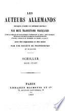 Les auteurs allemands expliqués d'après une méthode nouvelle par deux traductions françaises, l'une littérale et juxtalinéaire présentant le mot à mot français en regard des mots allemands correspondants, l'autre correcte et précédée du texte allemand