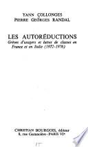 Les autoréductions