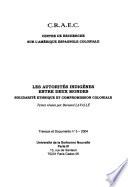 Les autorités indigènes entre deux mondes