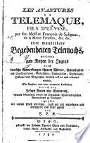 Les avantures de Telemaque, fils d'Ulysse