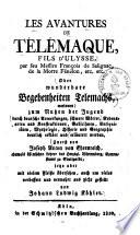 Les avantures de Télémaque, fils d'Ulysse